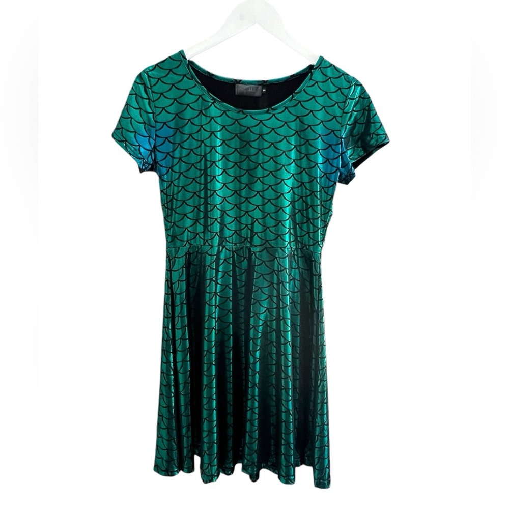 Mermaid Fishscale Adult Women’s Halloween Costume Dress Size Small